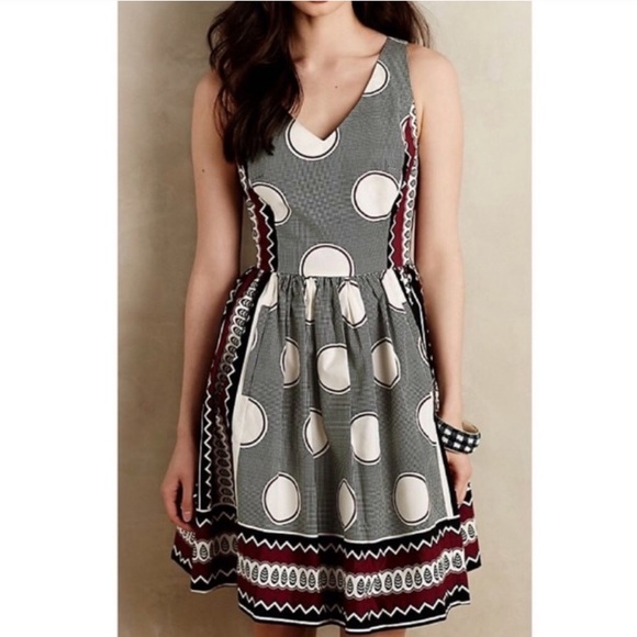 Anthropologie Dresses & Skirts - Maeve Moon song fit and flare dress